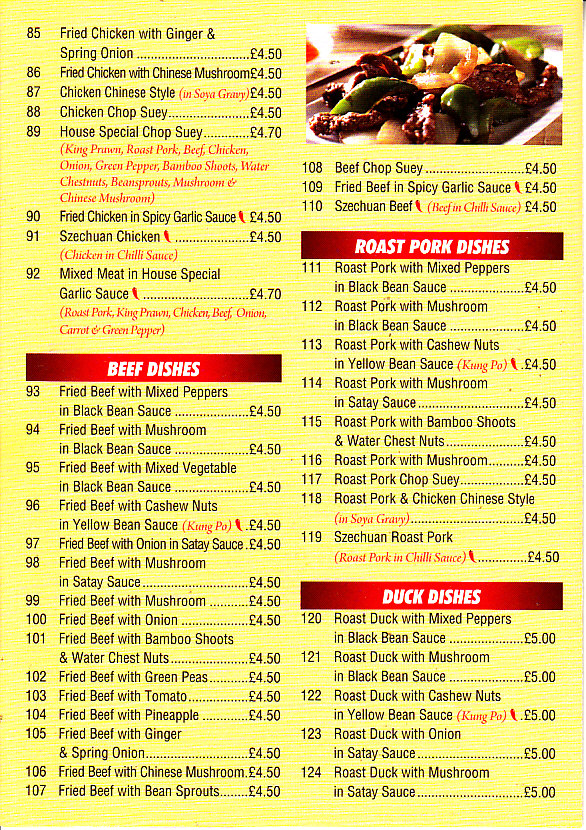 sun moon chinese llanelli menu