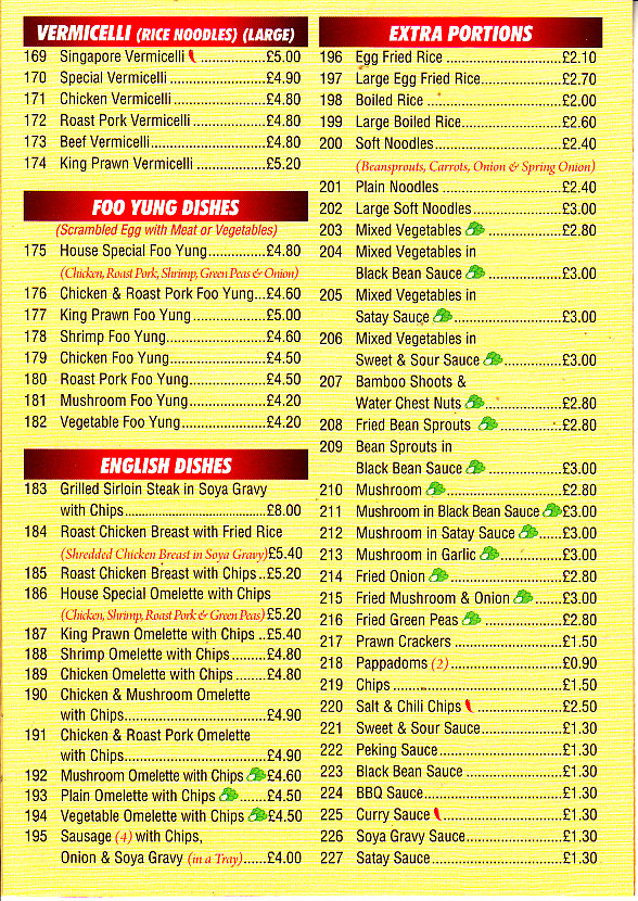 sun moon chinese llanelli menu