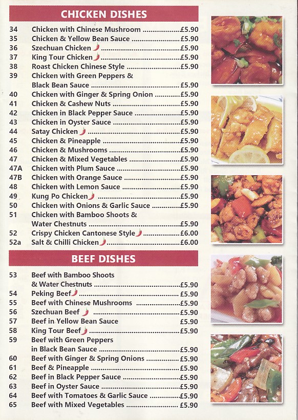 Llanelly Packed Meals menu